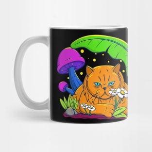 Psychedelic Trippy Pet - Jungle Cat Mug